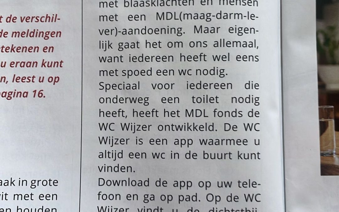 Het probleem: niet meer de deur uit.